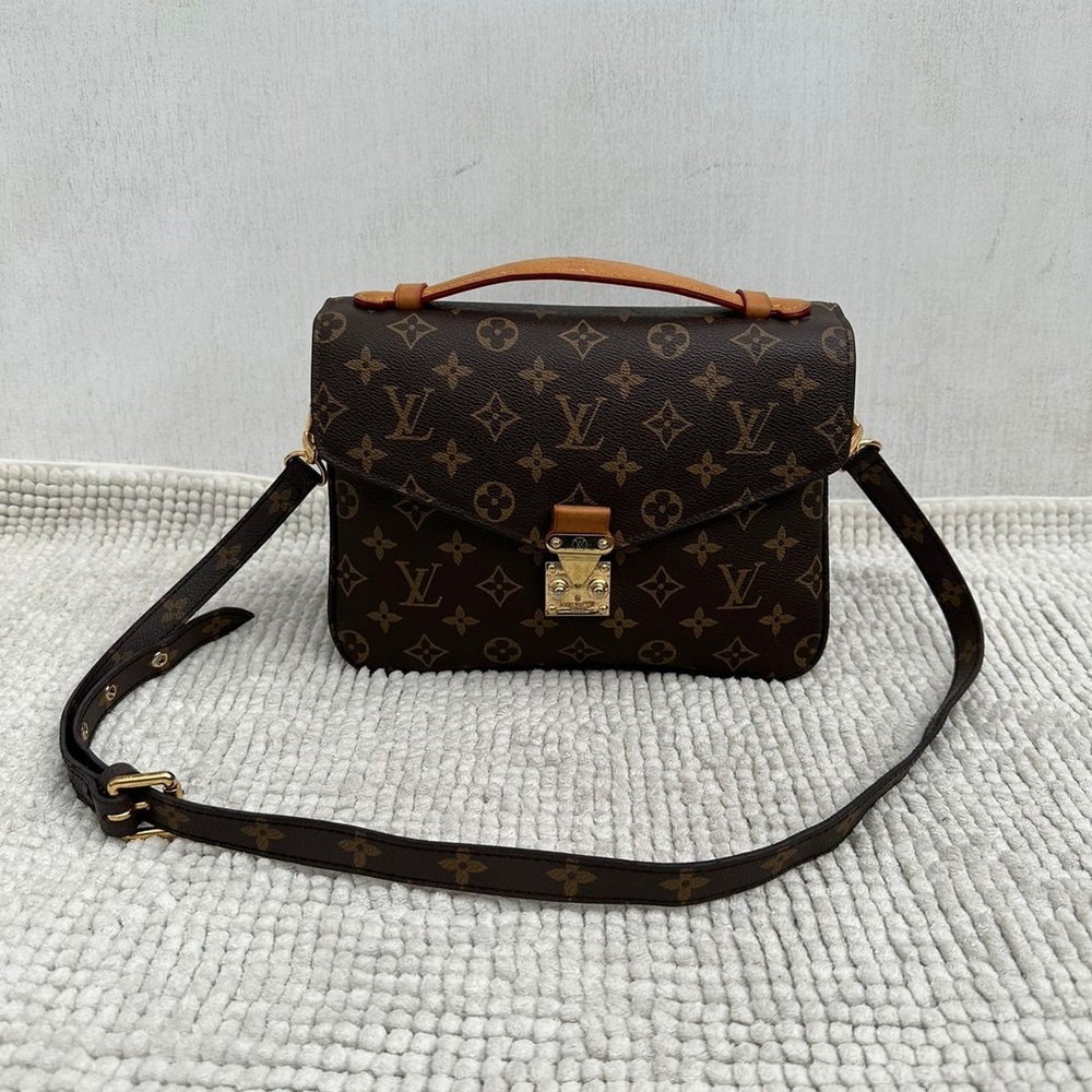 Louis Vuitton Brown Monogram Crossbody Bag